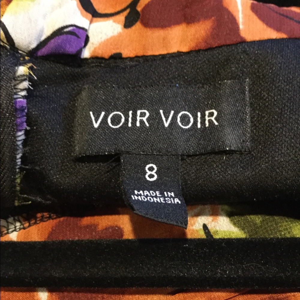 Voir Voir Floral Fit and Flare Dress - Picture 6 of 7